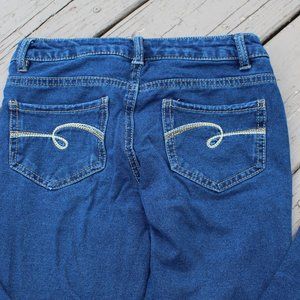 JUSTICE Girls Premium Jeans Sz 10 Slim
